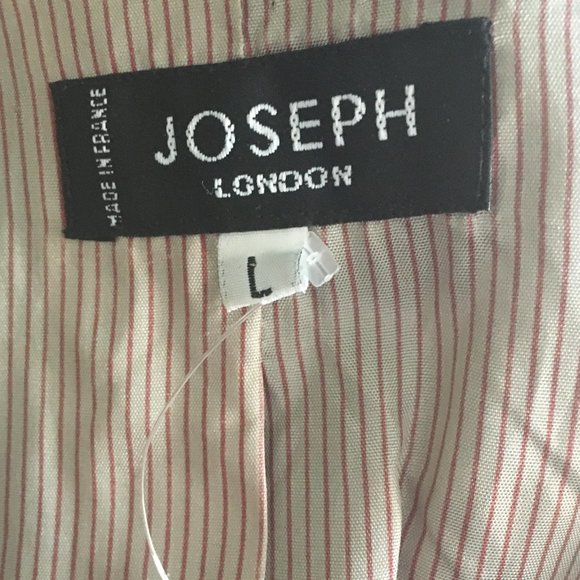 NWOT! Joseph black peacoat, wool cashmere angora (size M / L) double breasted - Picture 8 of 9